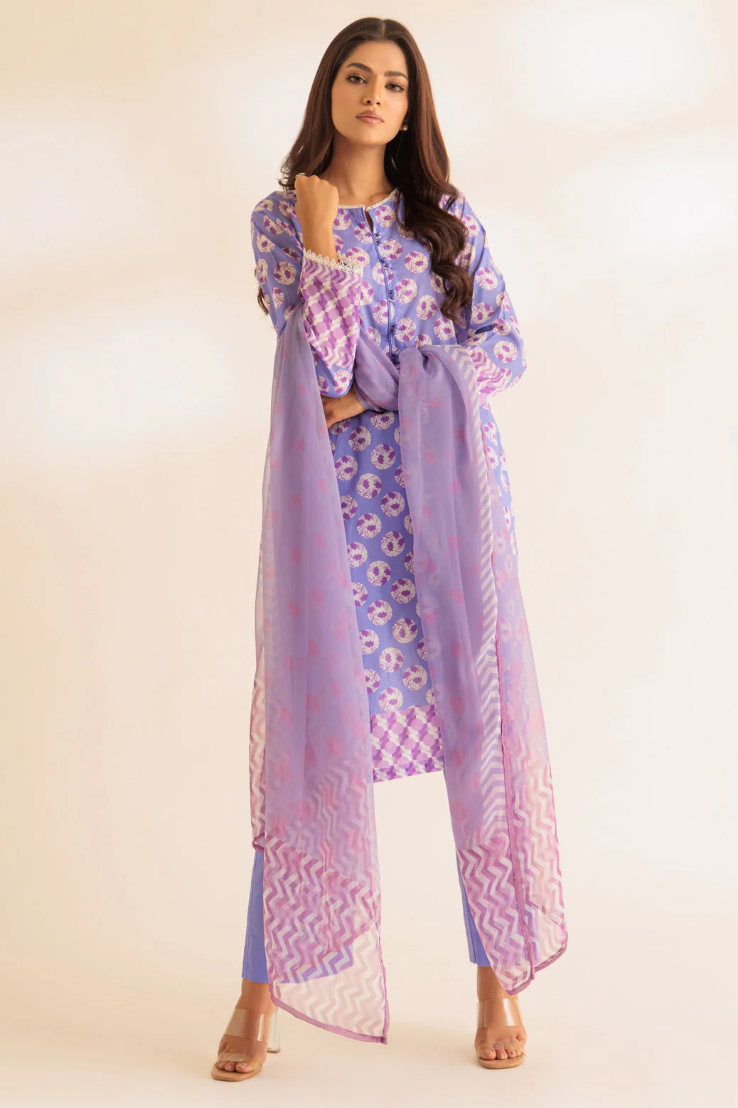 PURPLE-CAMBRIC-3 PIECE (2S24B3P292) - Image 4