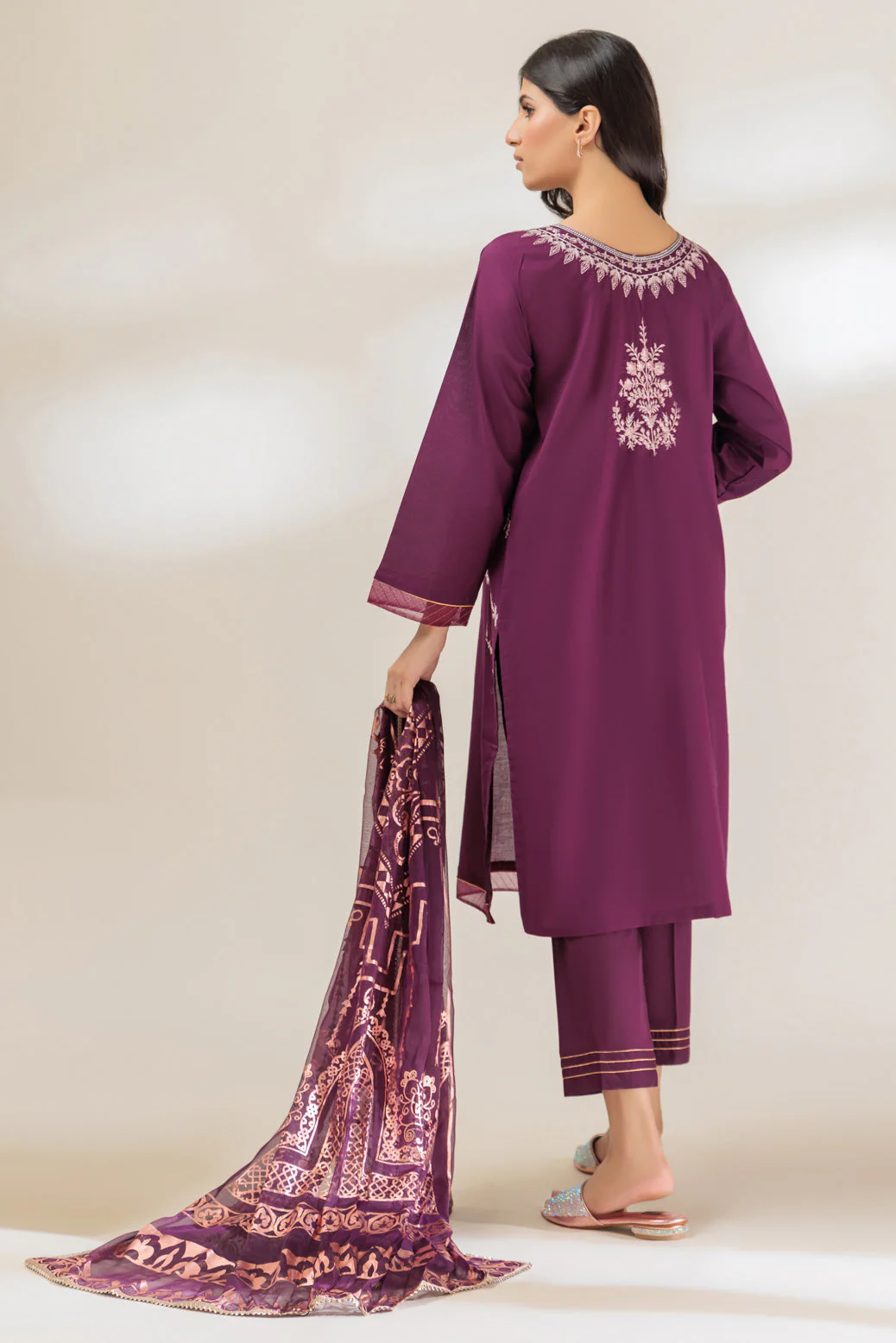 PURPLE-CAMBRIC-3 PIECE (BSHS233P17) - Image 5