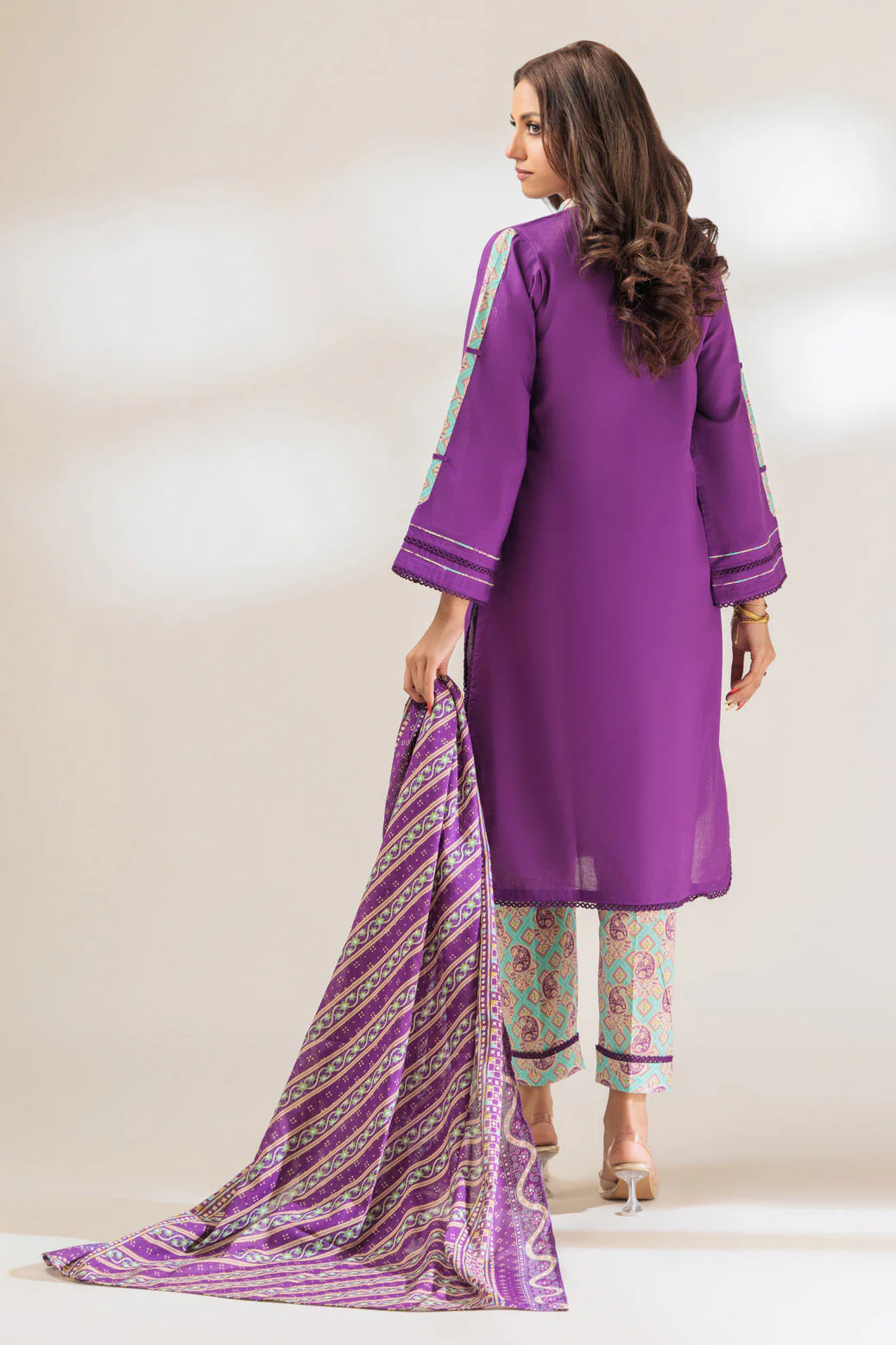 PURPLE-CAMBRIC-3 PIECE (SSS233P92) - Image 4