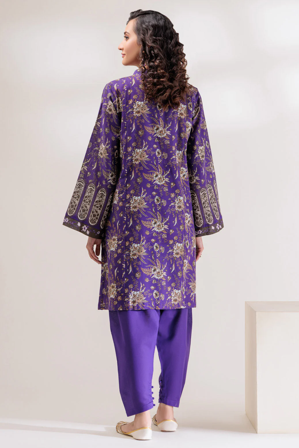PURPLE-DOUBLE COTTON-2 PIECE (WS6232P14) - Image 4