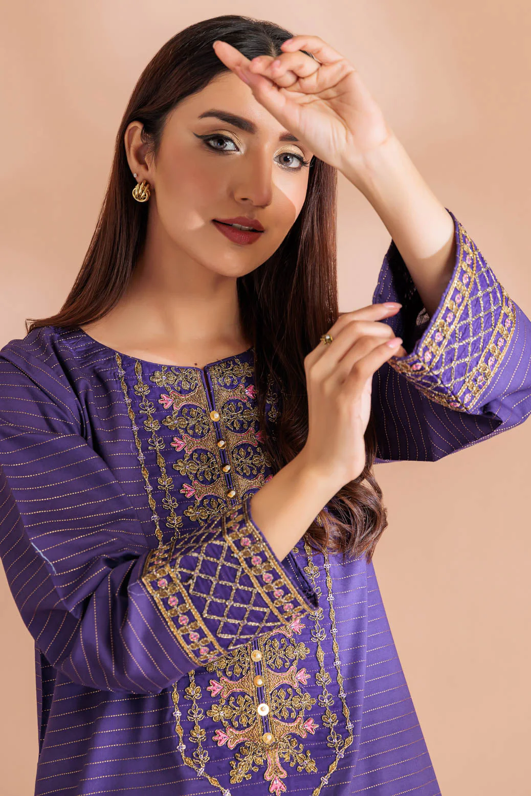 PURPLE-DYED-2 PIECE (SS2242P03) - Image 2
