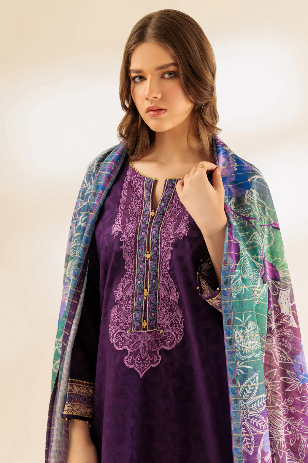 PURPLE-DYED-3 PIECE (BS2243P06) - Image 2