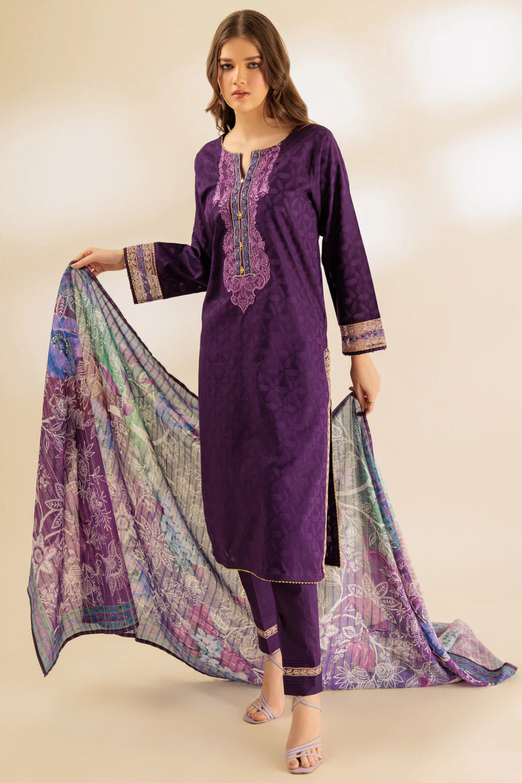 PURPLE-DYED-3 PIECE (BS2243P06) - Image 3