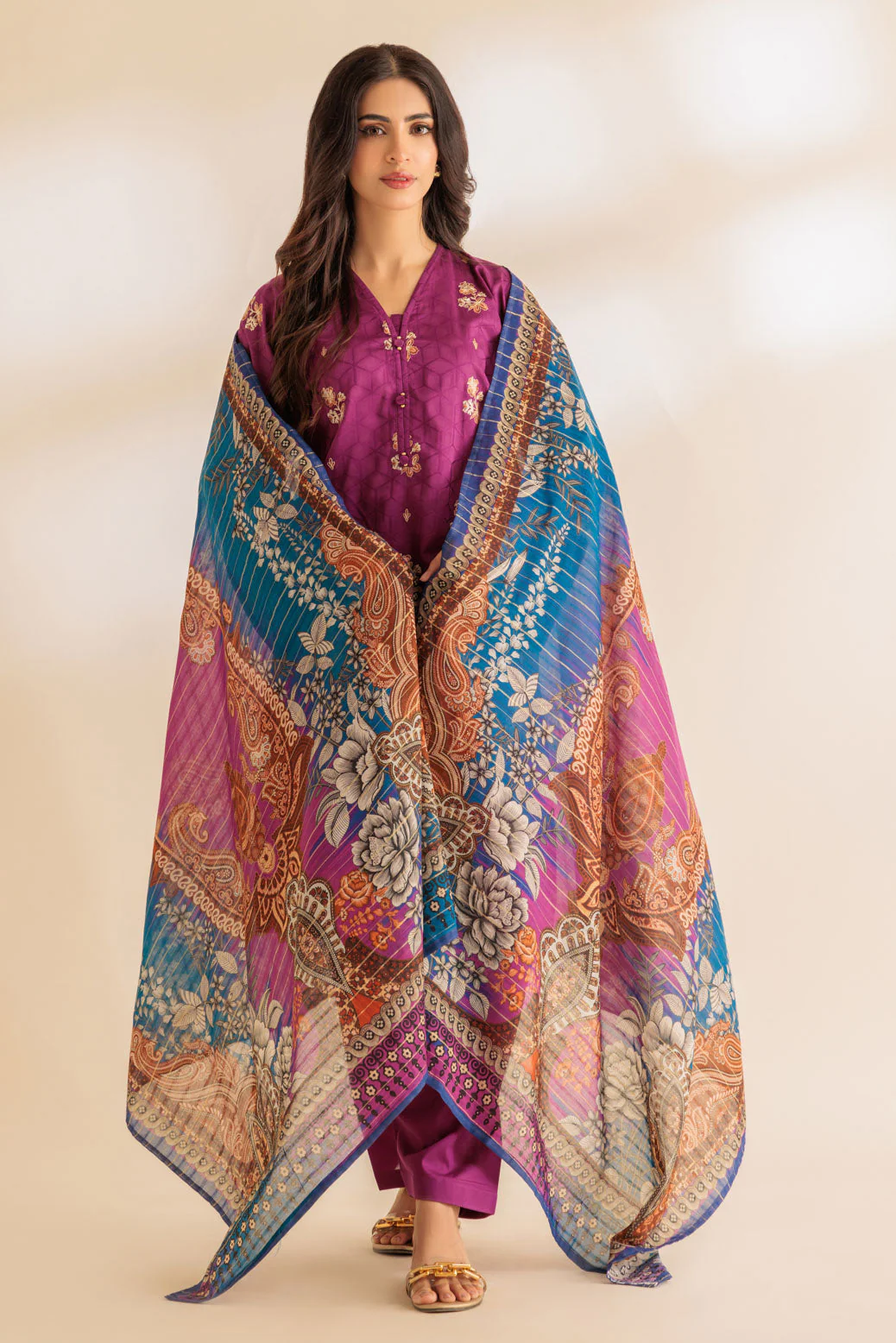 PURPLE-DYED-3 PIECE (BS2243P10) - Image 2