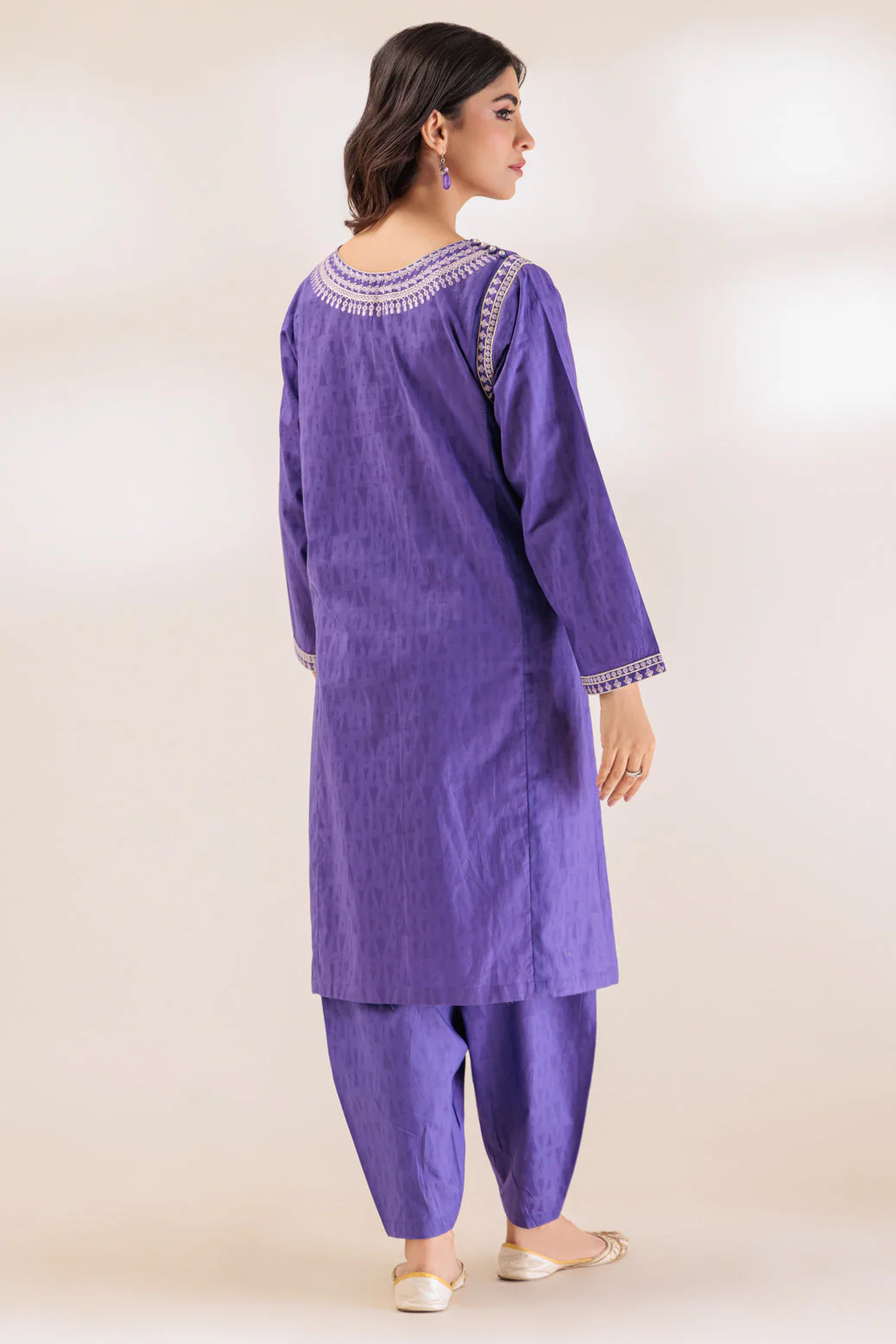 PURPLE-JACQUARD-2 PIECE (BSAS232P26) - Image 5