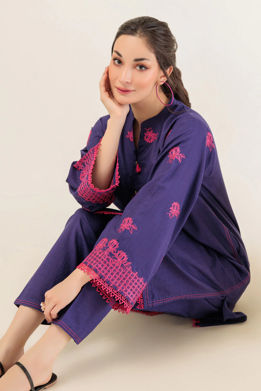 PURPLE-JACQUARD-2 PIECE (PWS6232P04) - Image 4