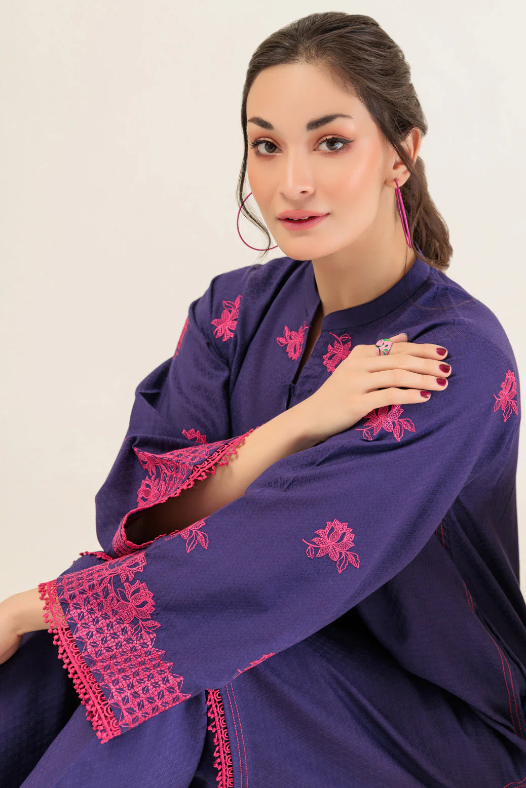 PURPLE-JACQUARD-2 PIECE (PWS6232P04) - Image 5