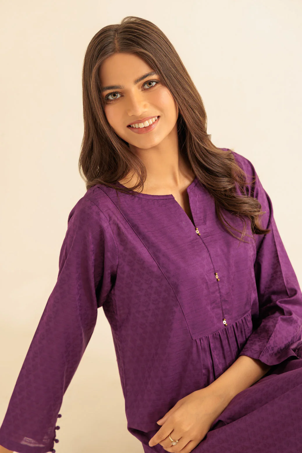 PURPLE-JACQUARD-2 PIECE (SS2242P44) - Image 2