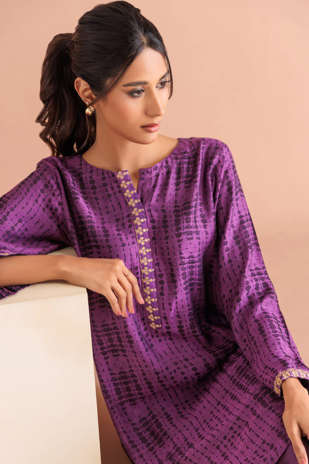 PURPLE-JACQUARD-2 PIECE (WS6232P50) - Image 2