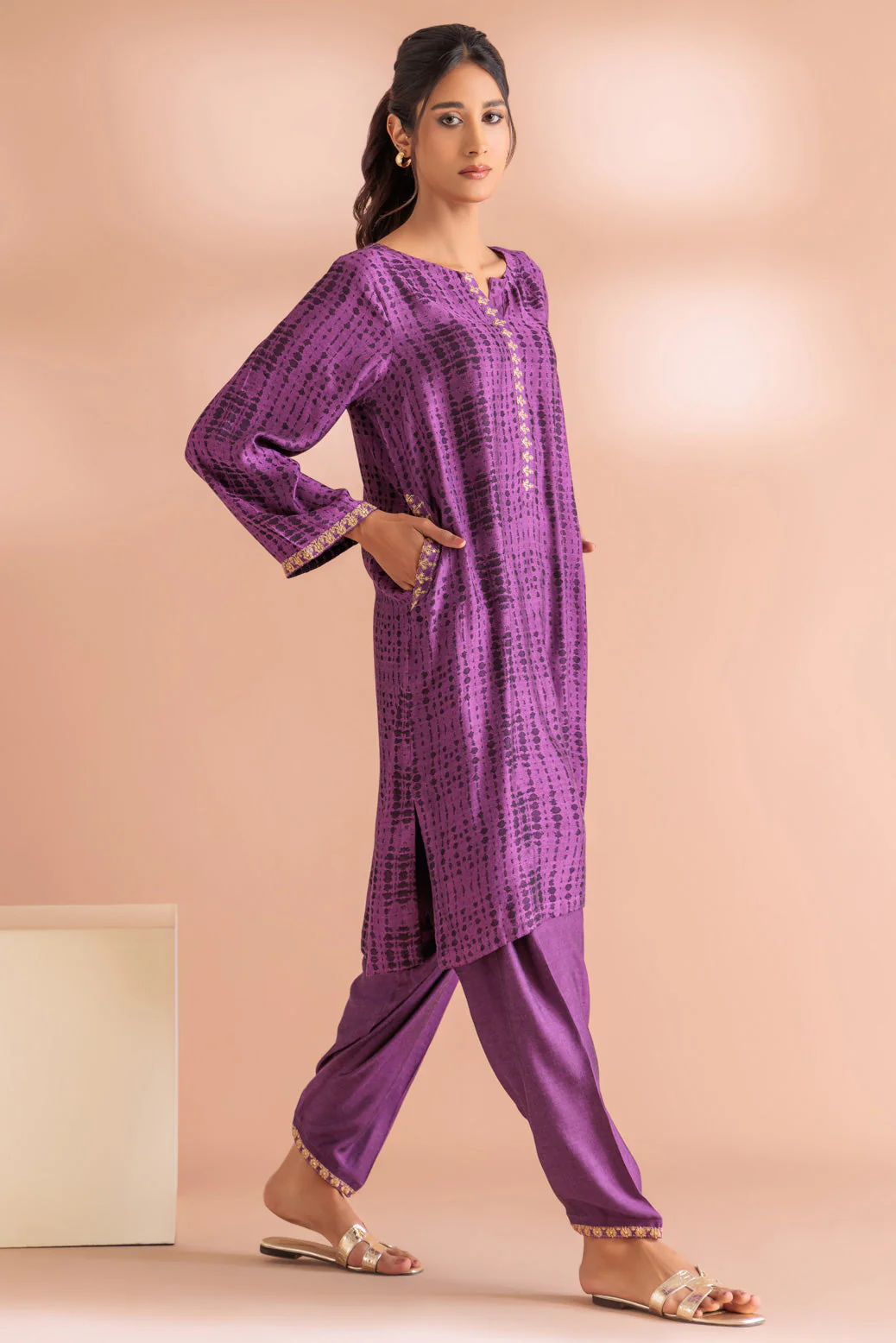 PURPLE-JACQUARD-2 PIECE (WS6232P50) - Image 3