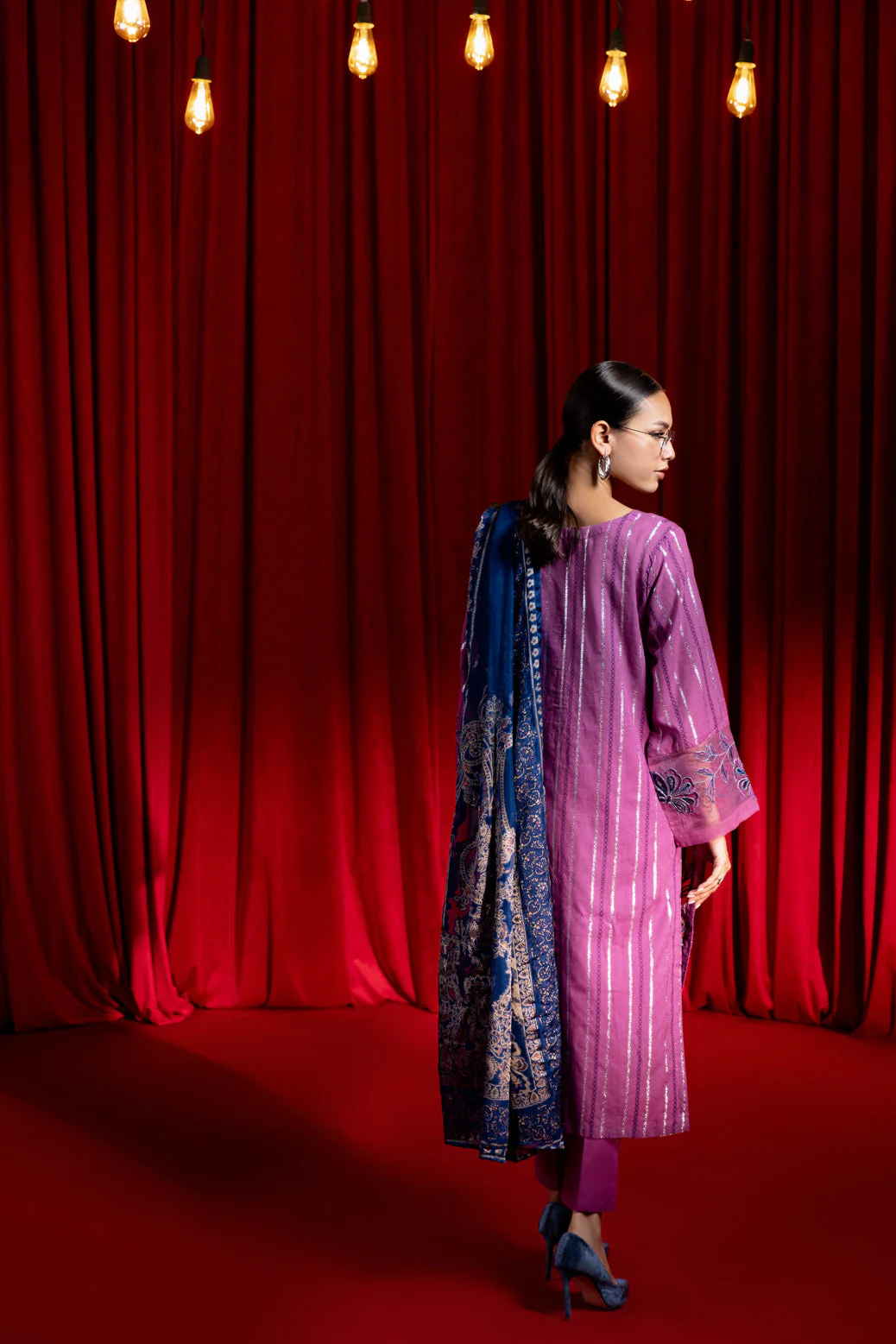 PURPLE-JACQUARD-3 PIECE (BPS5243P33) - Image 5