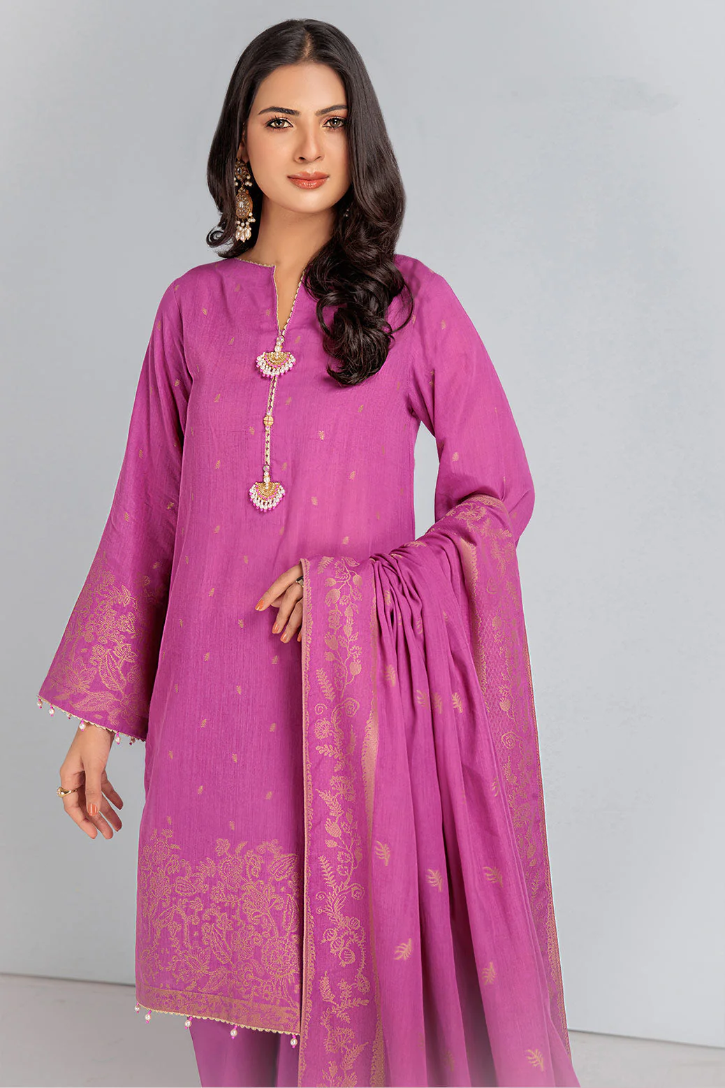 PURPLE-JACQUARD-3 PIECE (RBN233P12) - Image 3