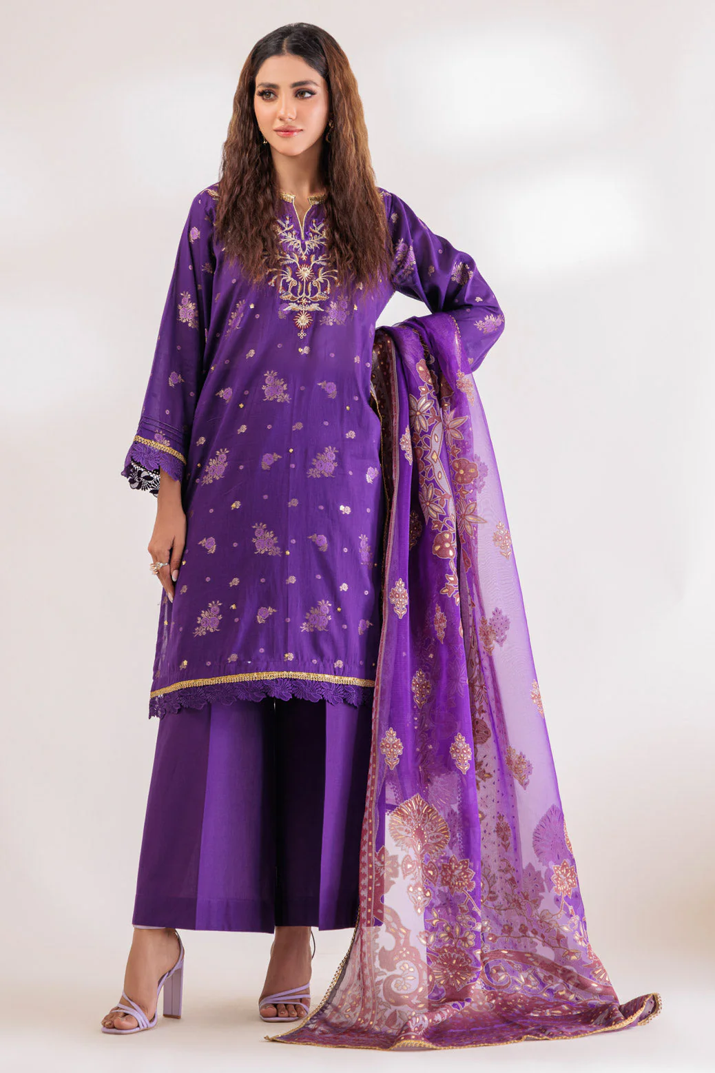 PURPLE-JACQUARD-3 PIECE (SS5243P11) - Image 3