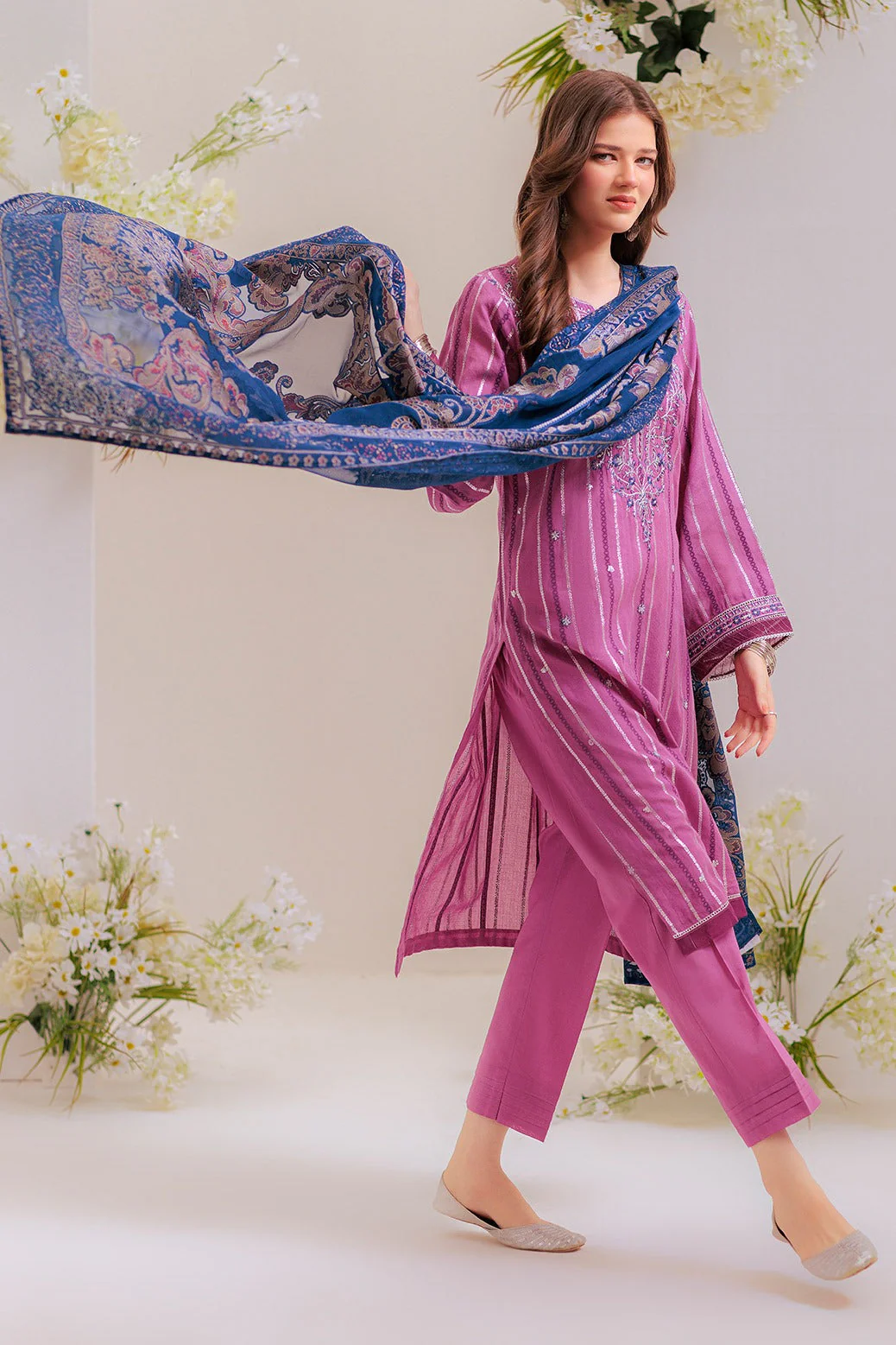 PURPLE-JACQUARD-3 PIECE (SS5243P41) - Image 4