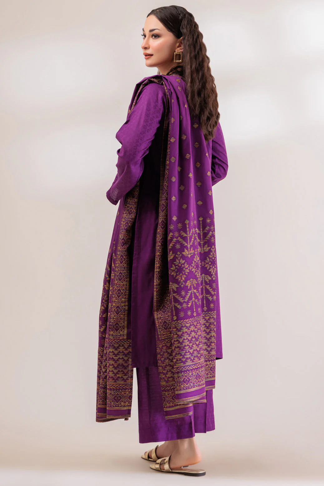 PURPLE-JACQUARD-3 PIECE (WS2233P06) - Image 5