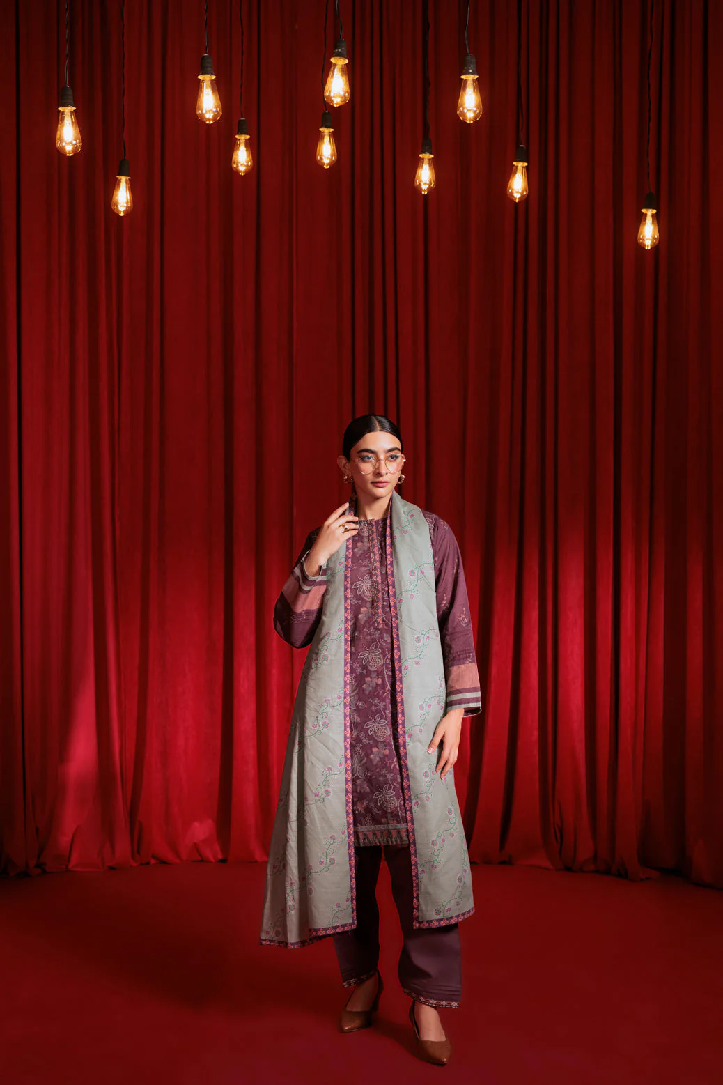 PURPLE-KHADDAR-3 PIECE (WS7243P05) - Image 3