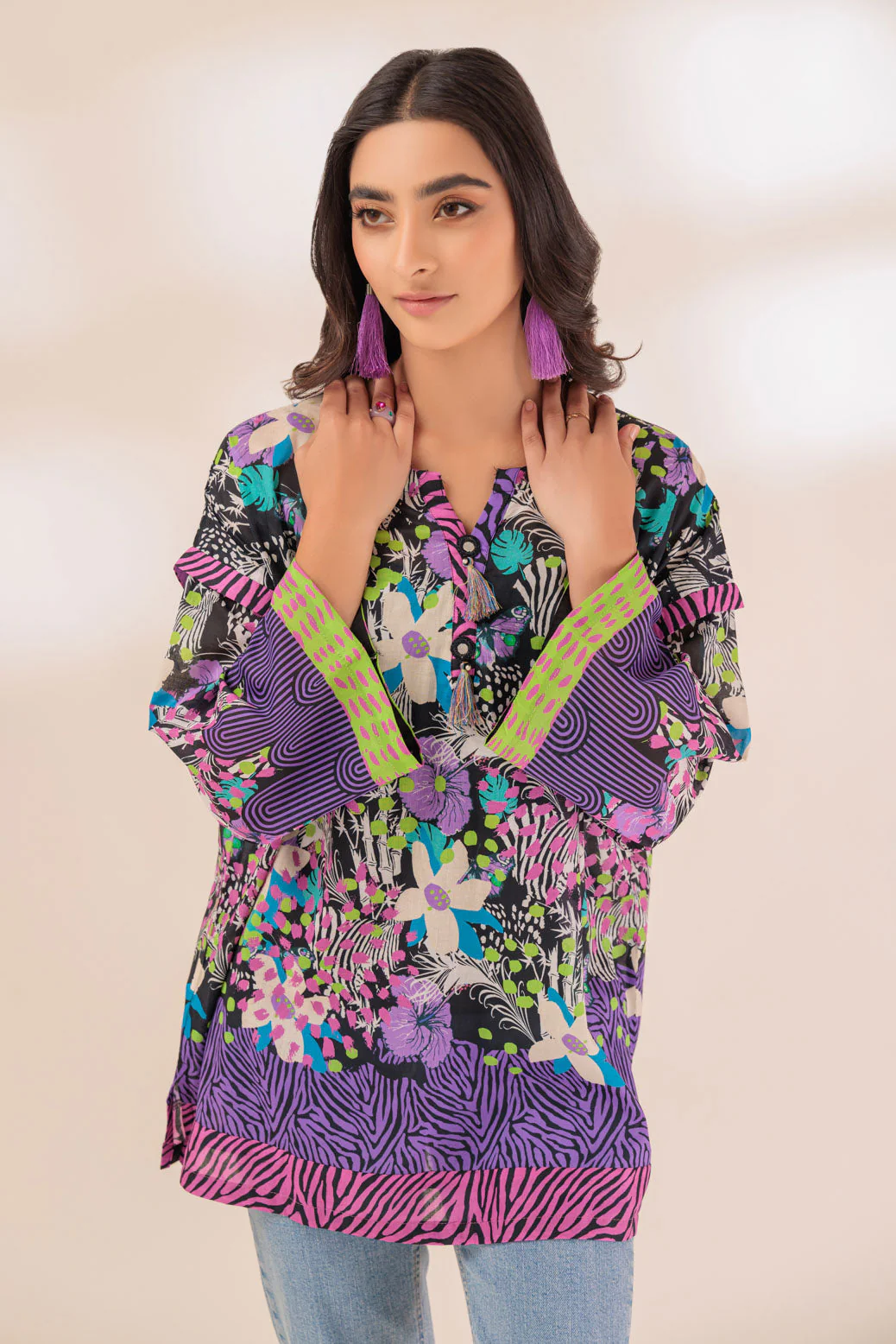 PURPLE-LAWN-1 PIECE (RAK231P20) - Image 2