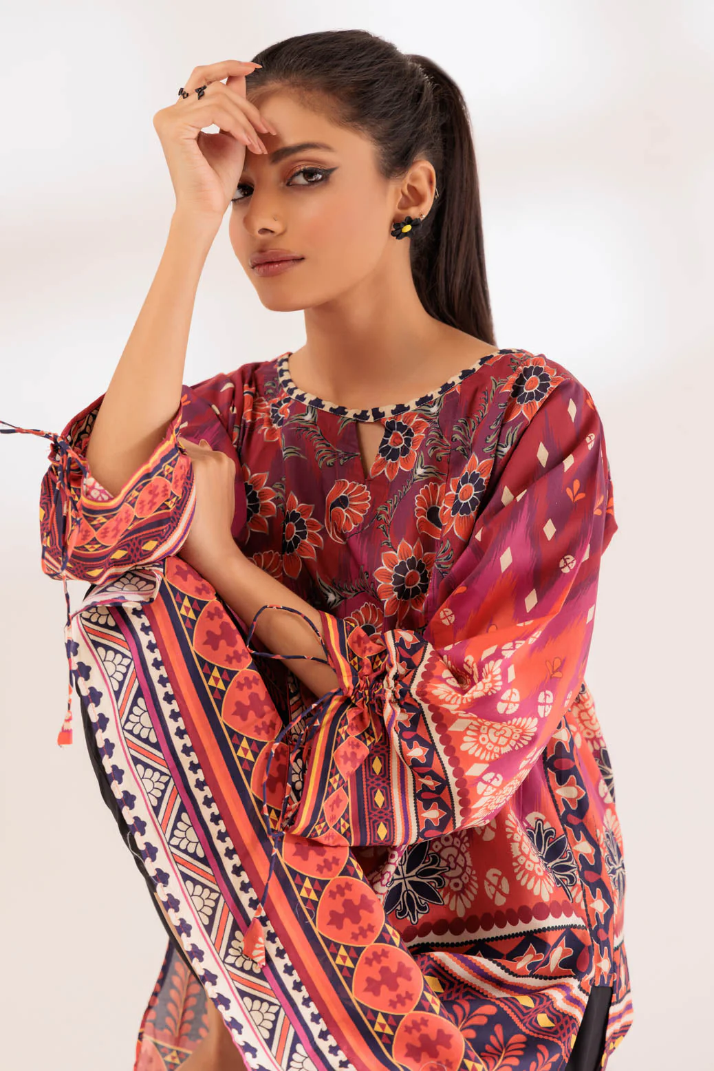 PURPLE-LAWN-1 PIECE (SAK231P24) - Image 2