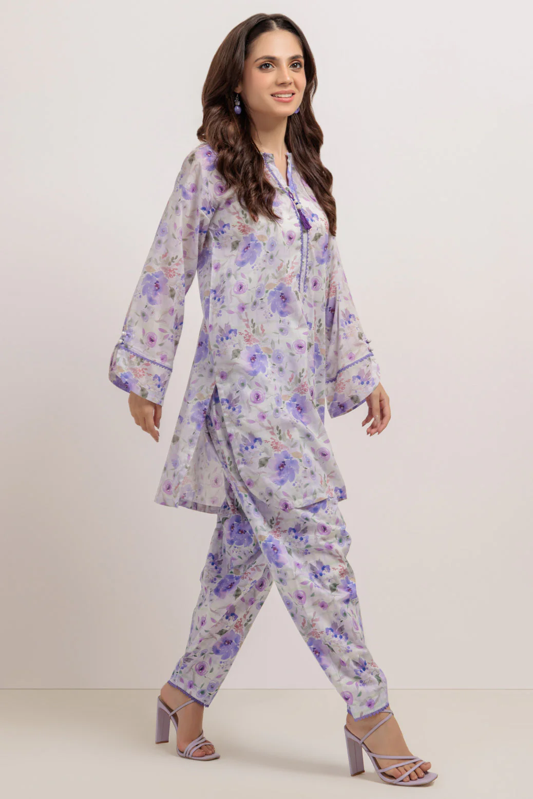 PURPLE-LAWN-2 PIECE (6S24B2P006) - Image 3