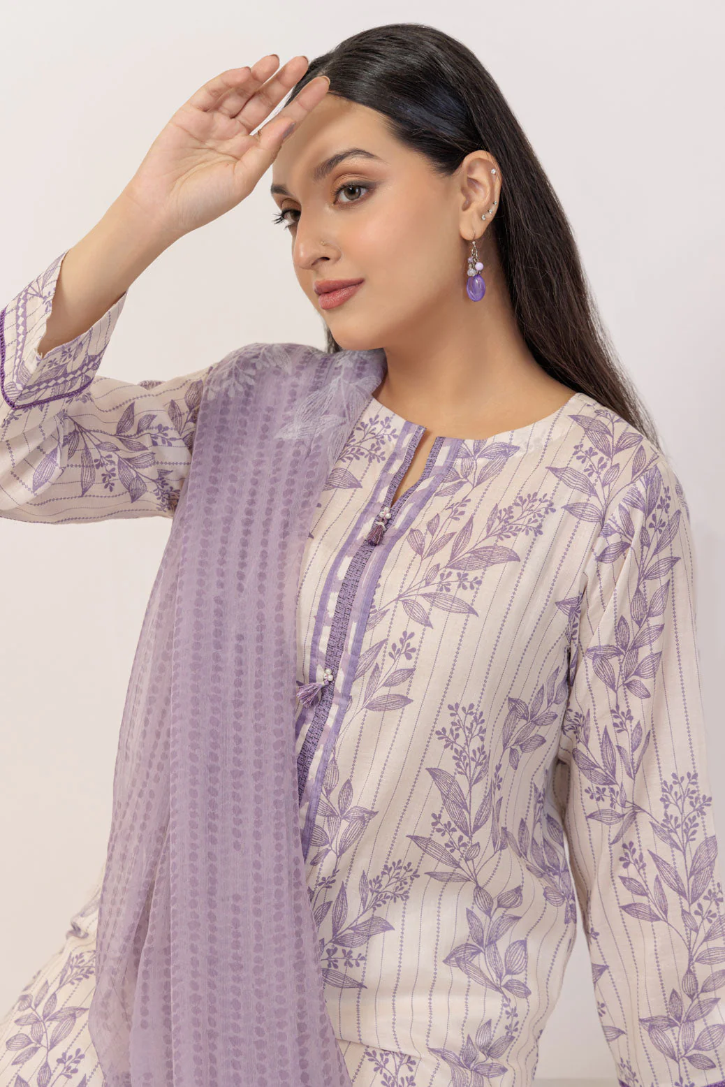 PURPLE-LAWN-3 PIECE (2S24B3P005) - Image 3