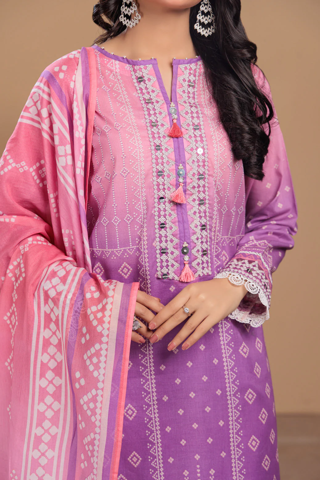 PURPLE-LAWN-3 PIECE (SAS233P58) - Image 4