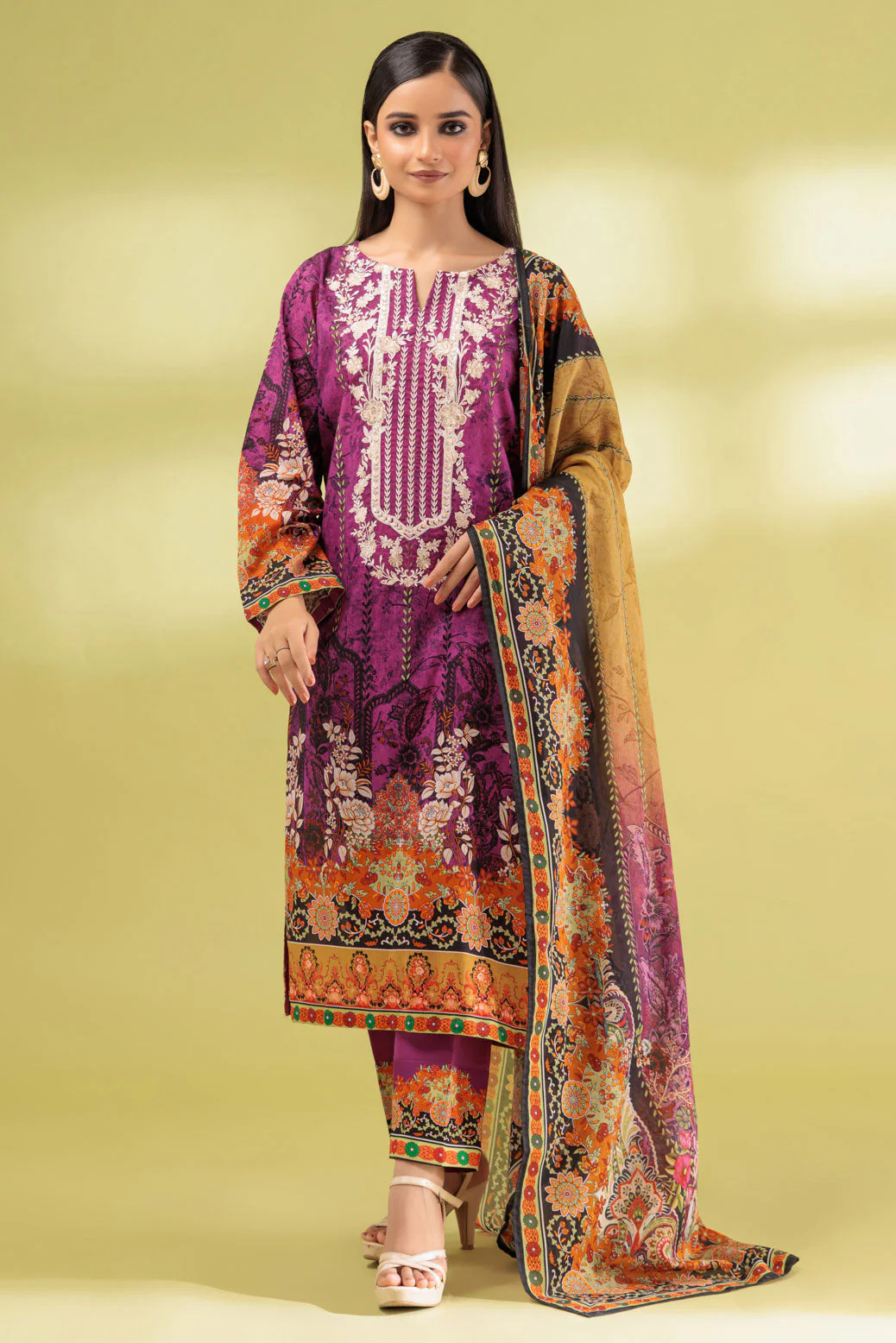 PURPLE-LAWN-3 PIECE (SSS233P114) - Image 4