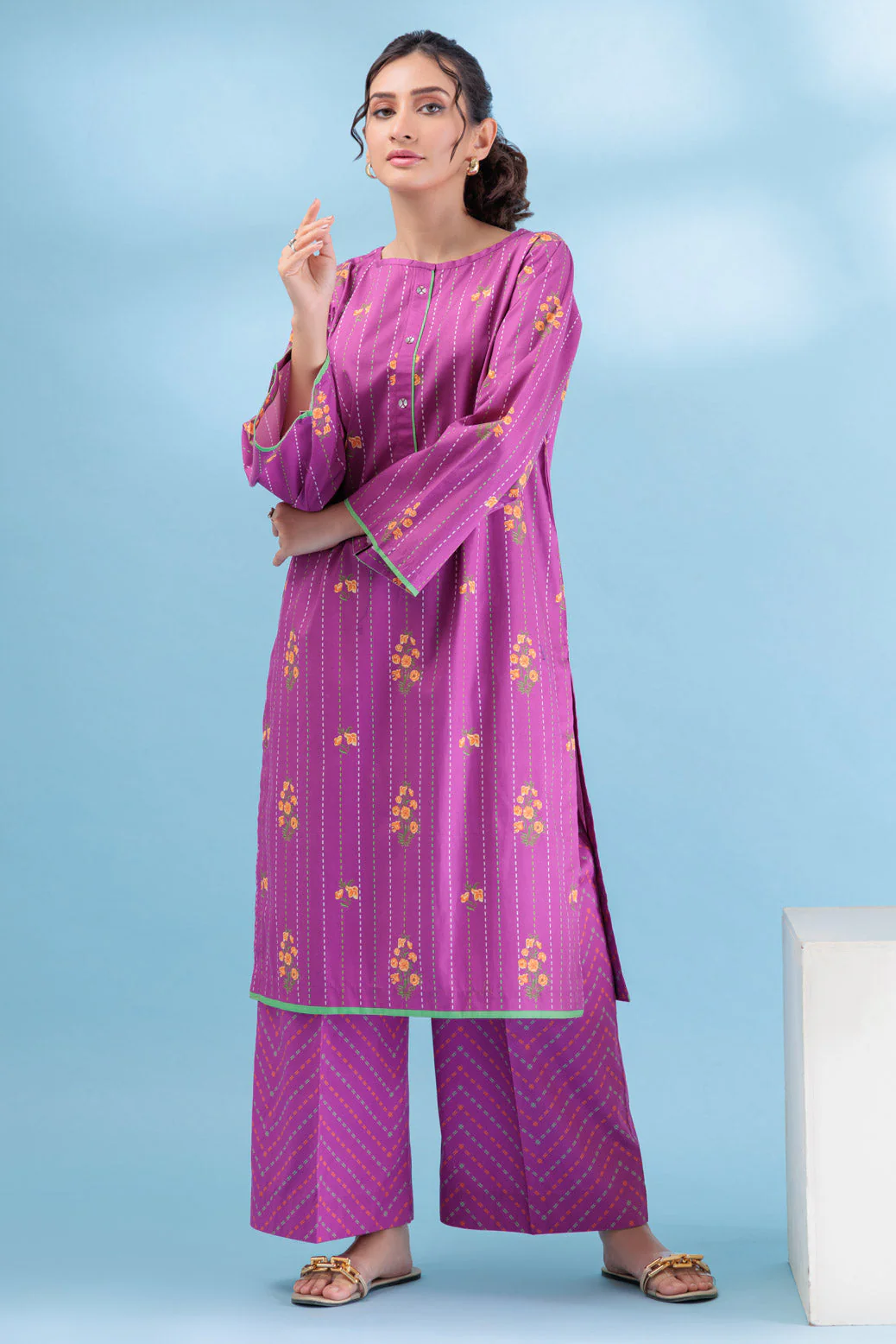 PURPLE-POPLIN-2 PIECE (WS2232P05) - Image 3