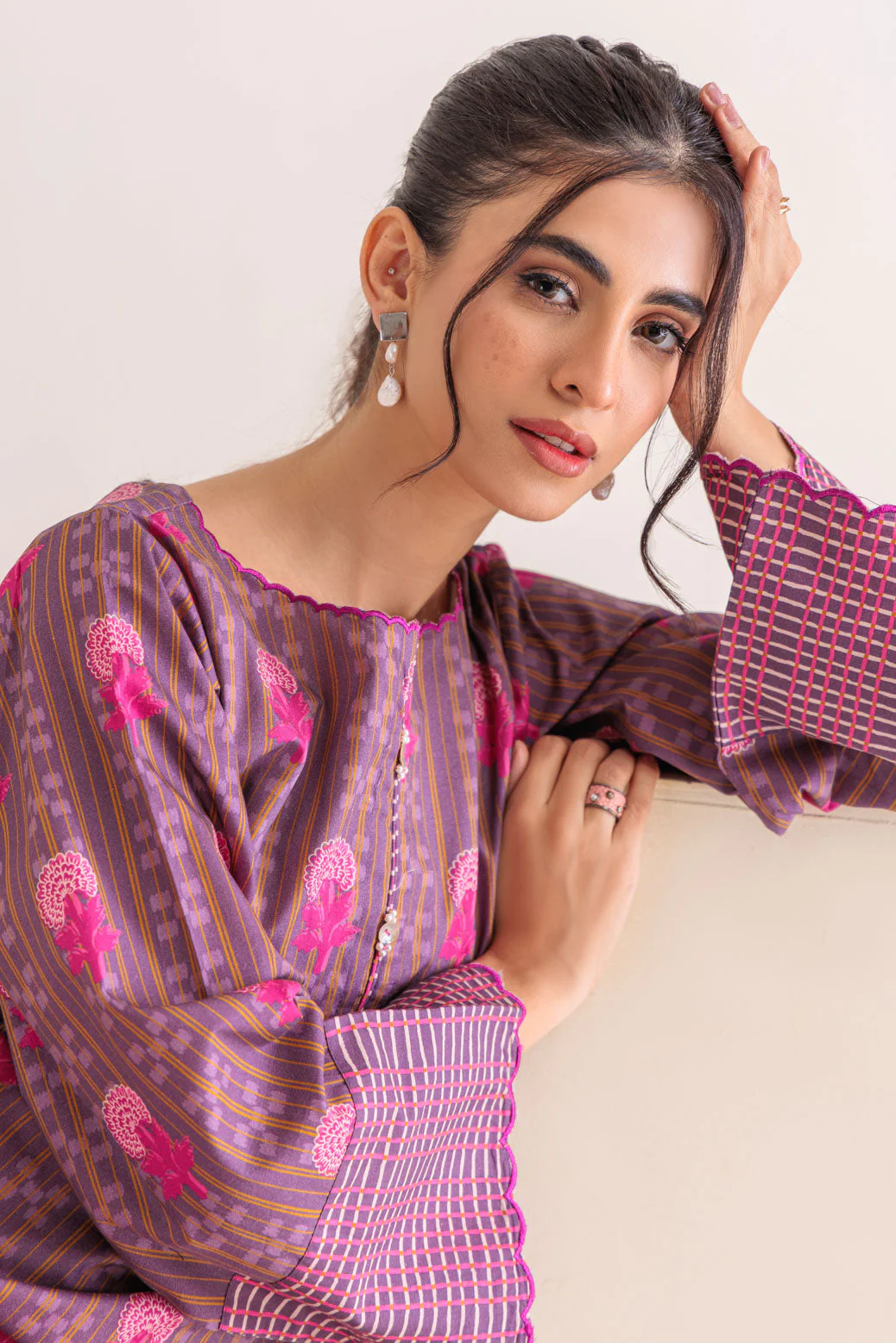 PURPLE-POPLIN-2 PIECE (WS6232P47) - Image 2