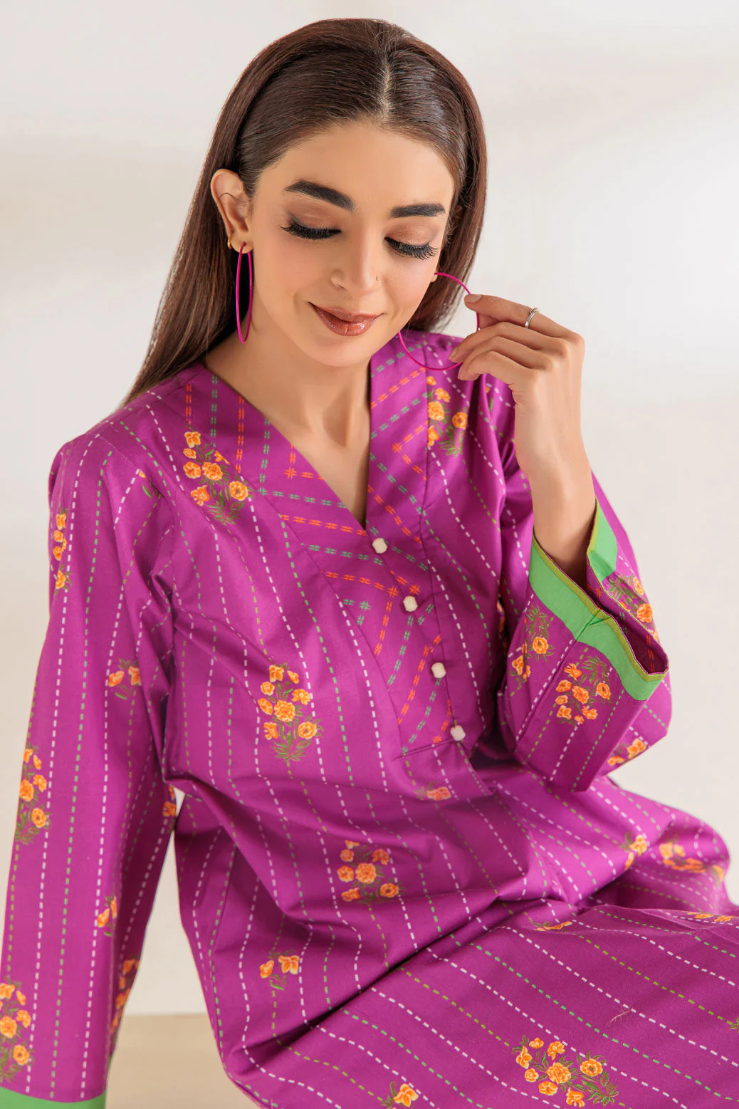 PURPLE-POPLIN-2 PIECE (WS6232P51) - Image 2