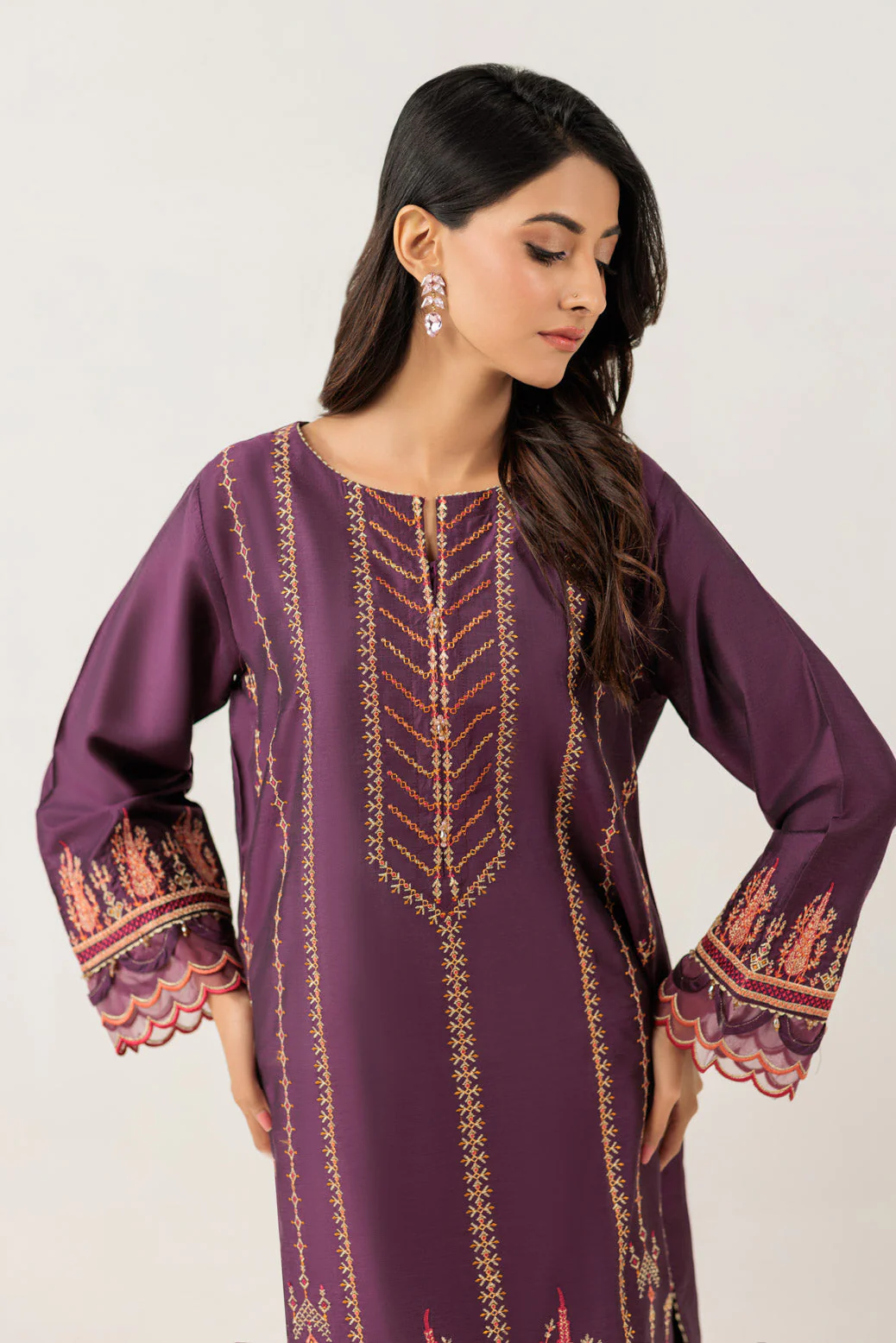 PURPLE-SILK-2 PIECE (PWS6242P08) - Image 3