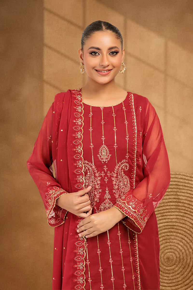 MAROON-CHIFFON-3 PIECE (PWS5243P06) - Image 3