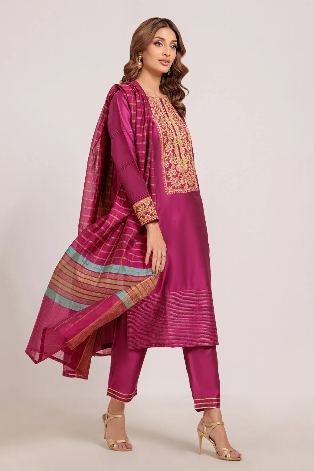 PINK-SILK-3 PIECE (PWS7243P18) - Image 3