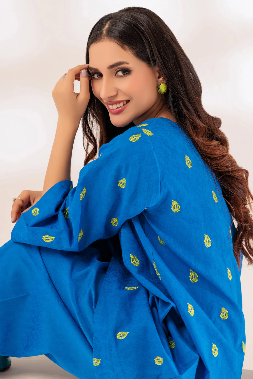 R-BLUE-JACQUARD-2 PIECE (BRAK232P03) - Image 2