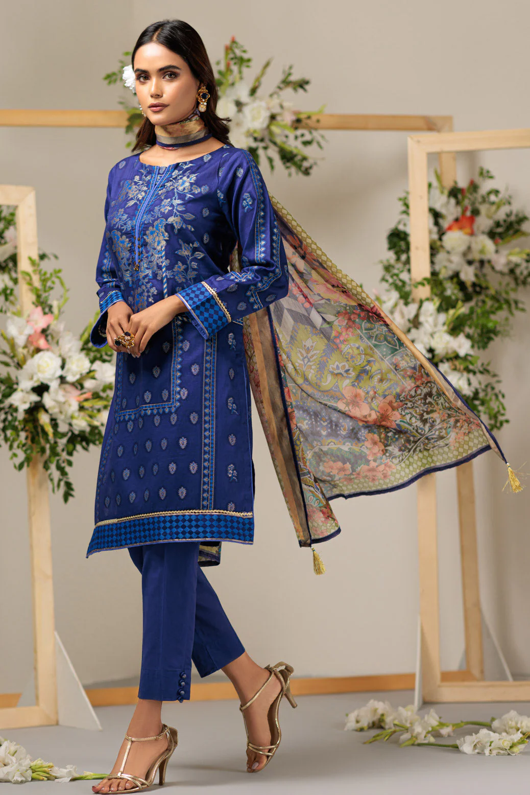 R-BLUE-JACQUARD-3 PIECE (BSRS233P13) - Image 4