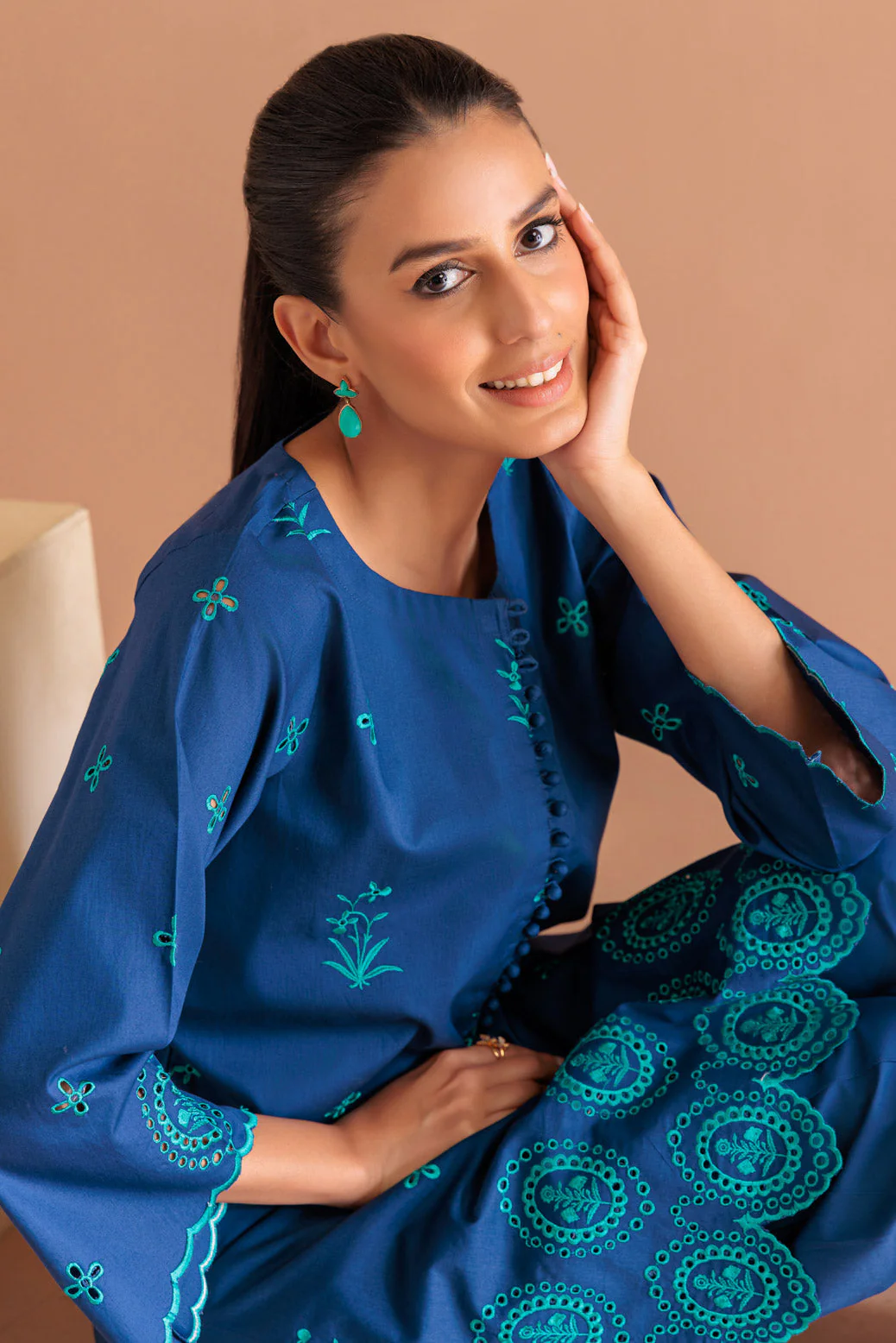 R-BLUE-POPLIN-2 PIECE (WS6232P46) - Image 3