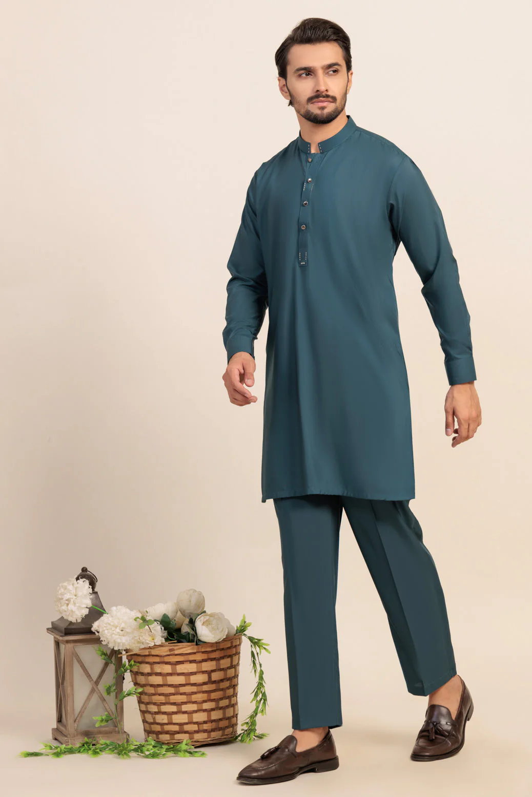 R-STORM-BLENDED-KURTA TROUSER - (KSS24-024) - Image 3