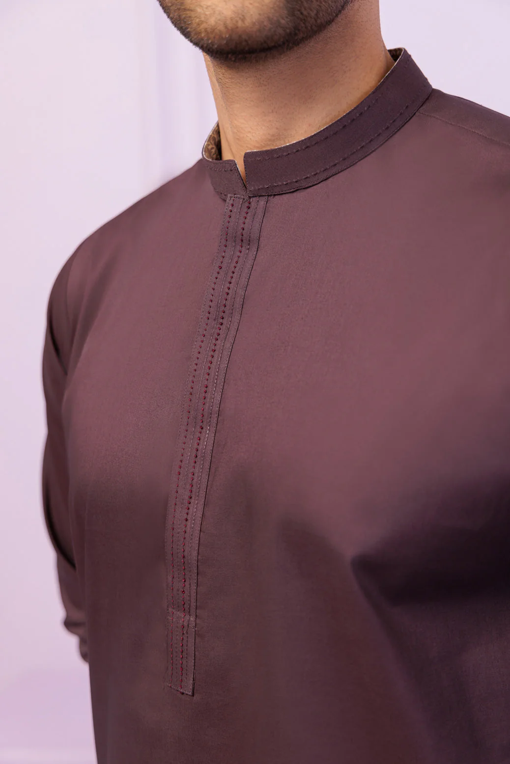 R-WOOD-BLENDED-KURTA SHALWAR - (KSRS24-034) - Image 4
