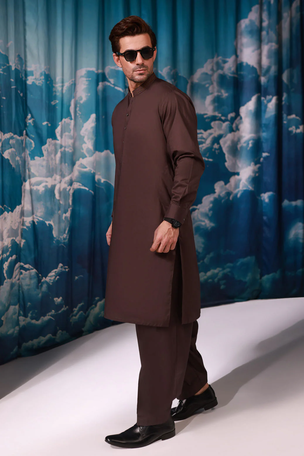 R-WOOD-COTTON-KURTA SHALWAR - (KSRW24-003) - Image 3