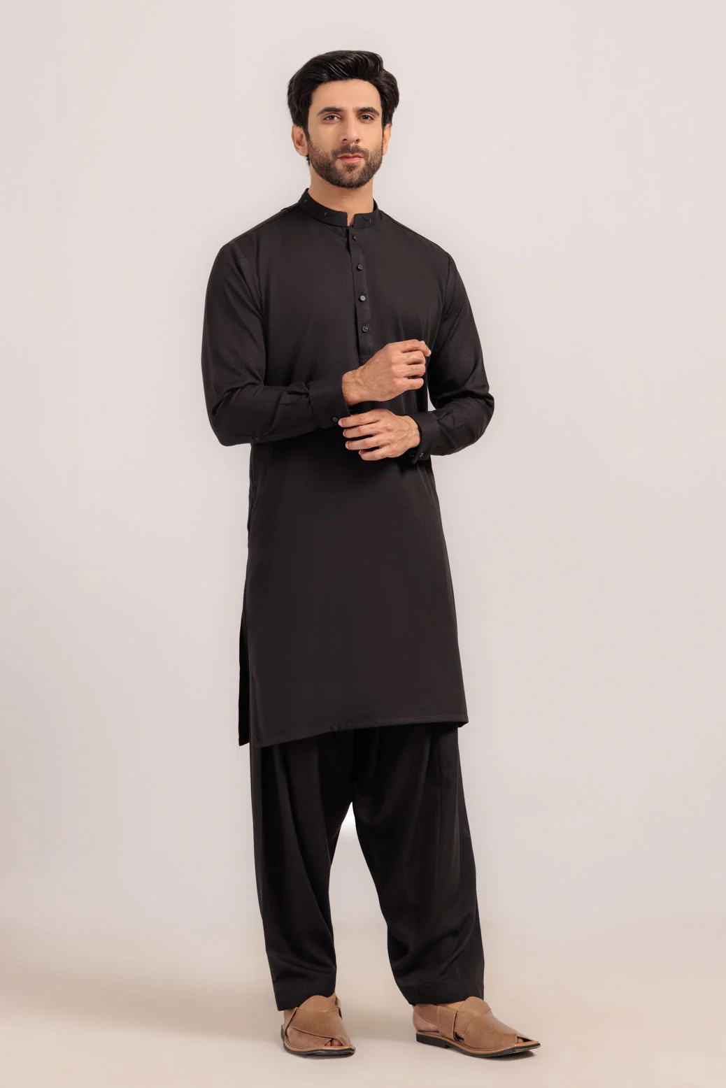 RAVEN-BLENDED-SHALWAR SUIT - (GSBW24-010) - Image 2