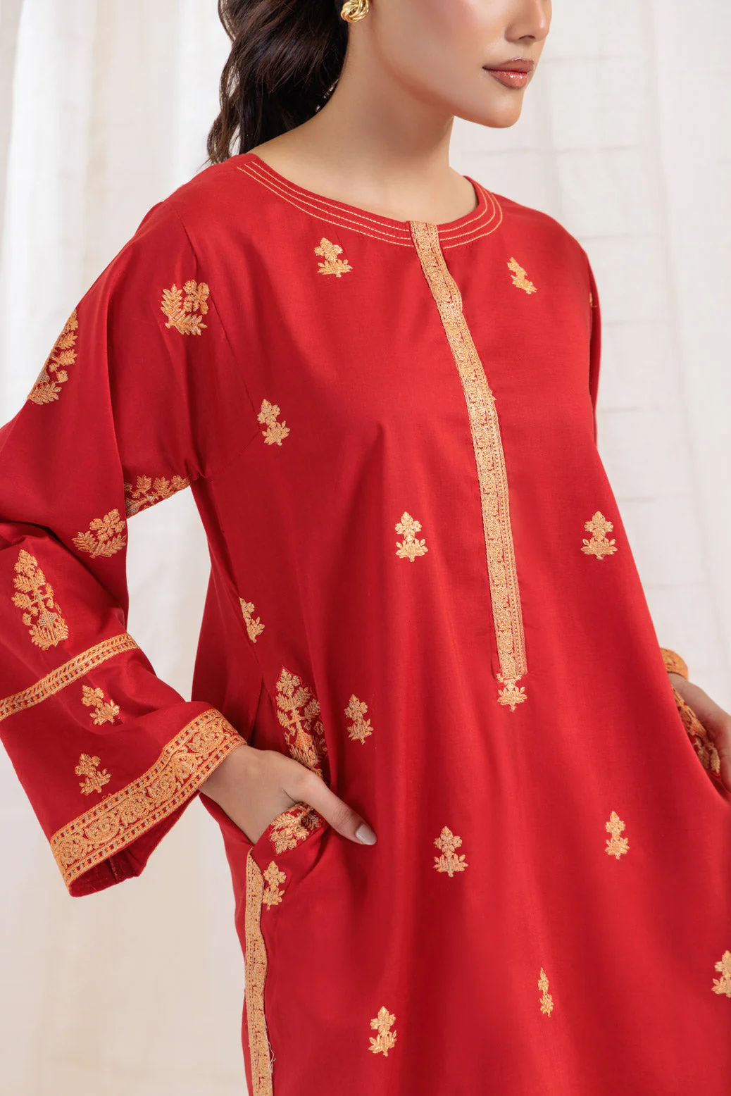 RED-CAMBRIC-2 PIECE (6S24C2P029) - Image 2