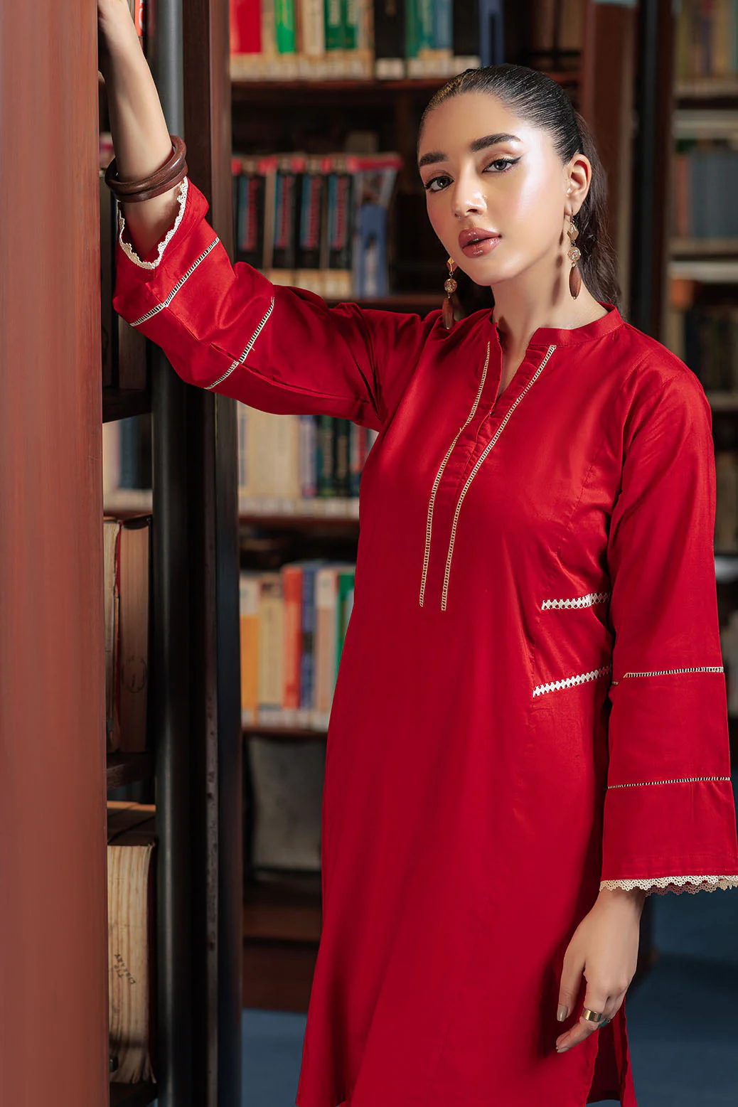 RED-CAMBRIC-2 PIECE (BSRS232P02) - Image 2
