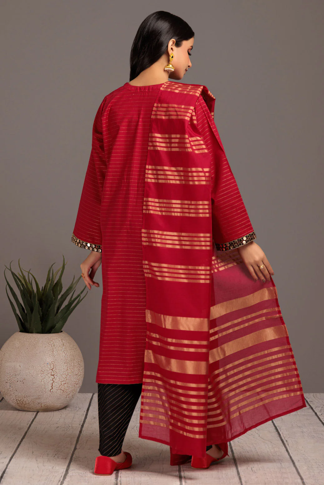 RED-DOBBY-3 PIECE (SAS233P66) - Image 5