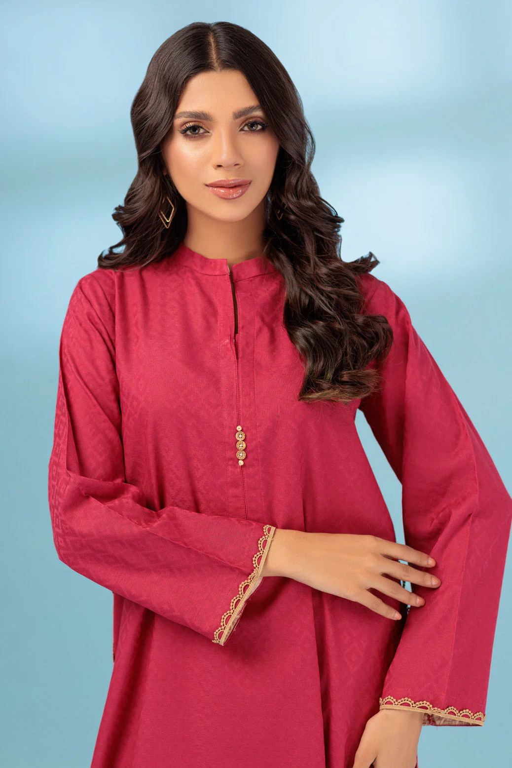 RED-JACQUARD-2 PIECE (BSSS232P12) - Image 3