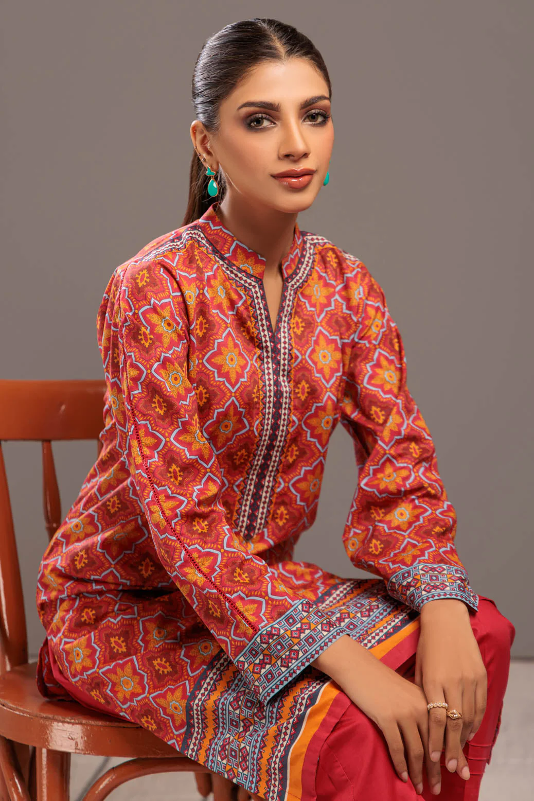 RED-LAWN-2 PIECE (SRS232P16) - Image 2