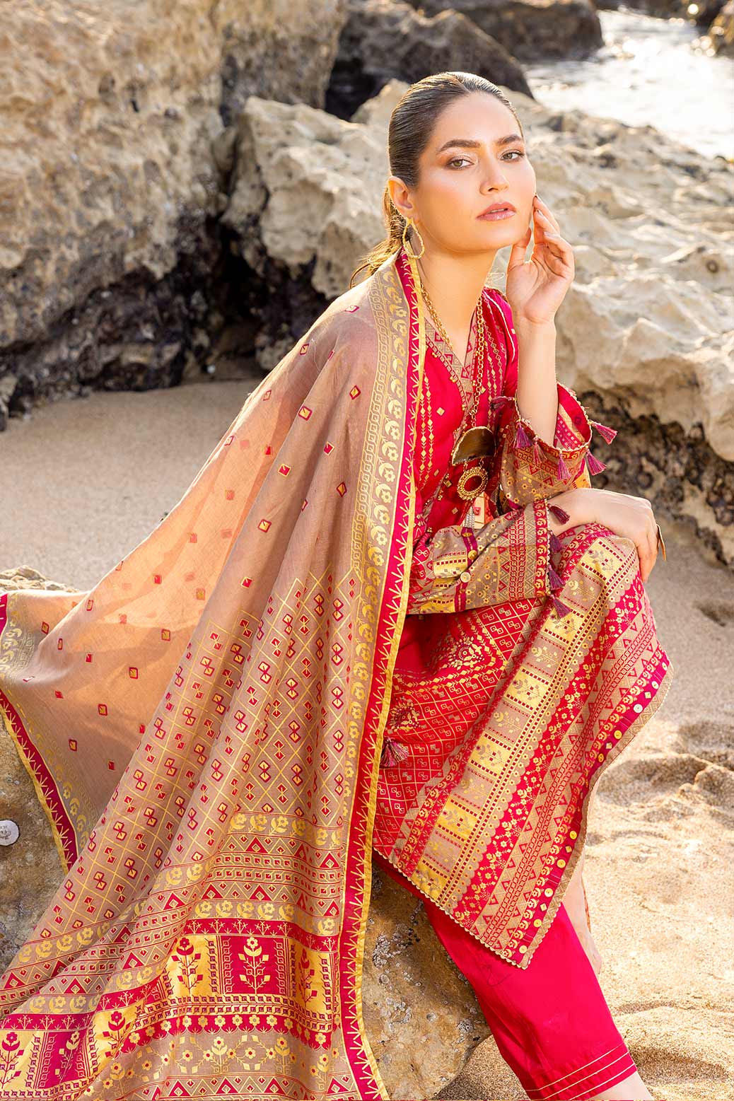 RED-LAWN-3 PIECE (SAS233P75) - Image 2