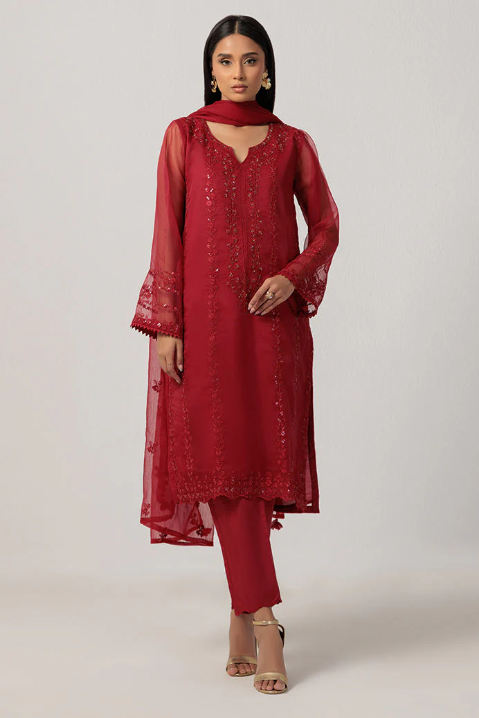 RED-ORGANZA-3 PIECE (BPS5243P14) - Image 2