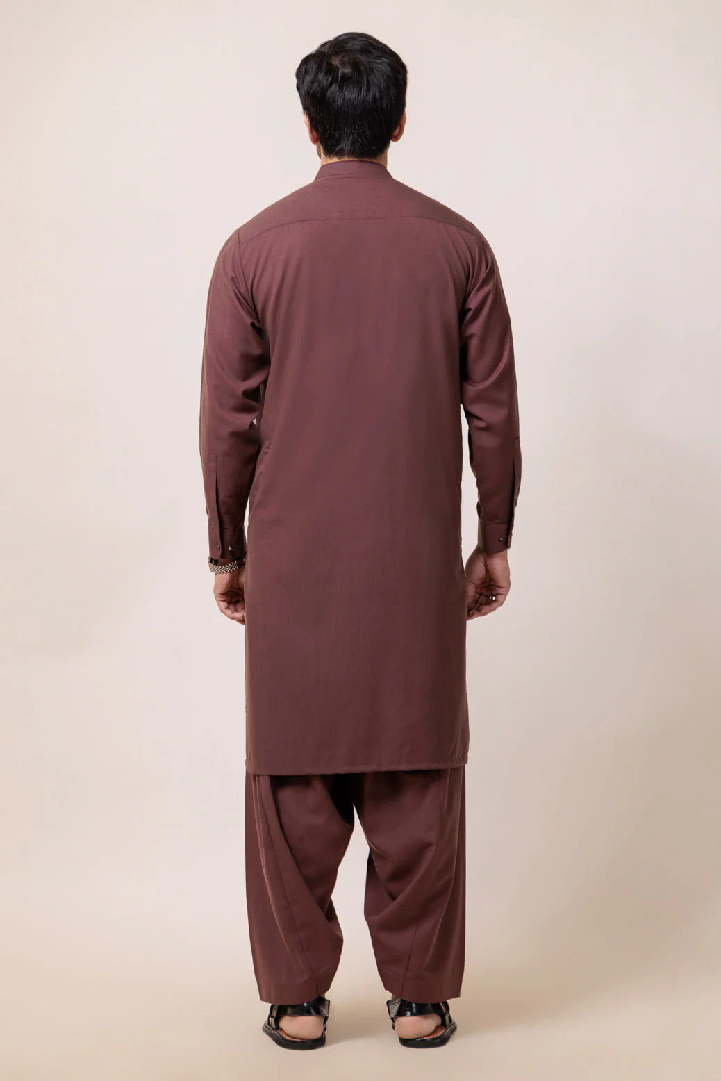 RUST-BLENDED-KURTA SHALWAR - (KSRW24-024) - Image 5