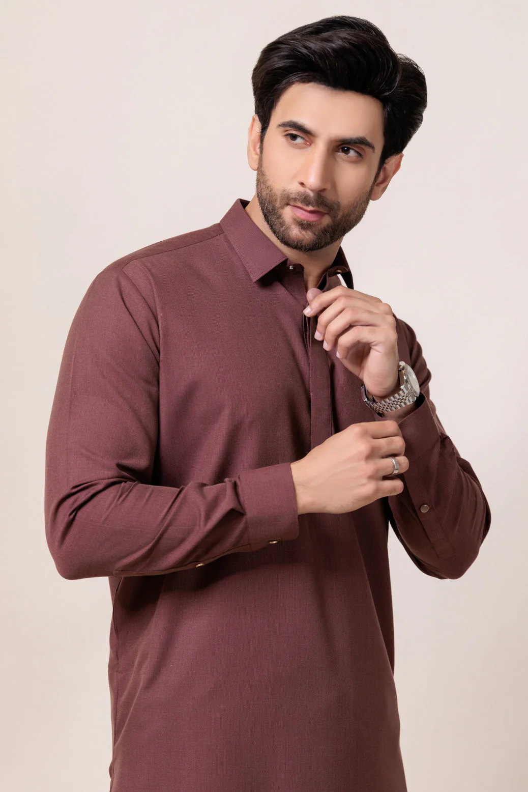 RUST-BLENDED-SHALWAR SUIT  - (GSSW24-014) - Image 3