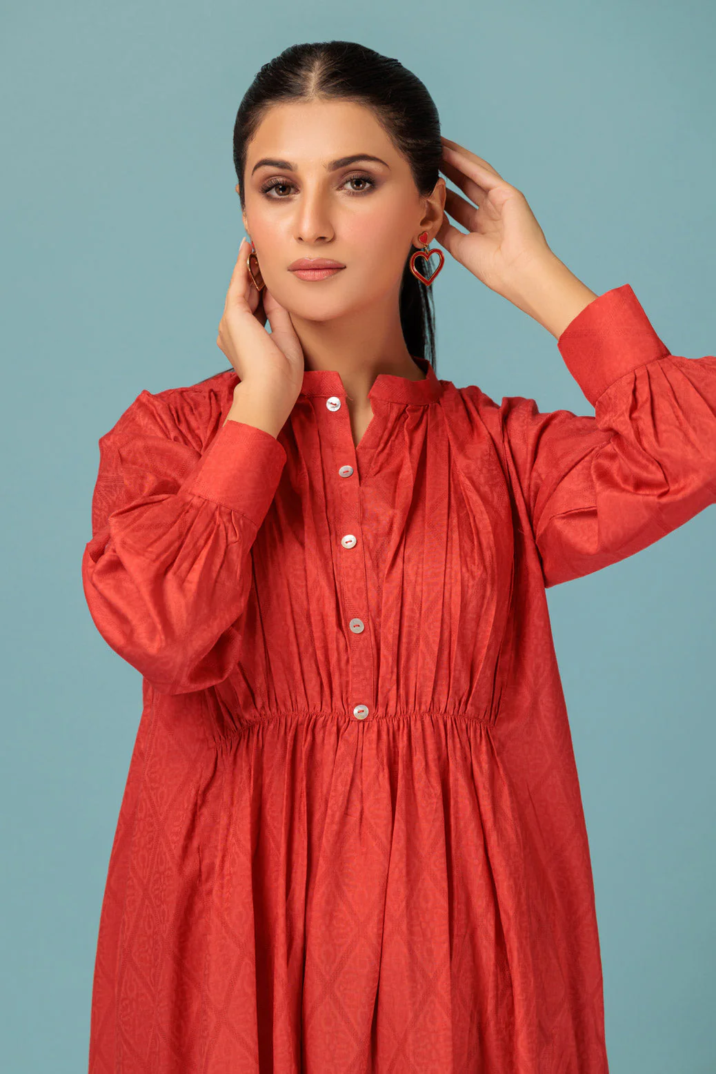 RUST-JACQUARD-1 PIECE (BSSS231P01) - Image 5