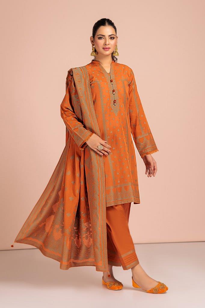 RUST-JACQUARD-3 PIECE (JRS233P19) - Image 5